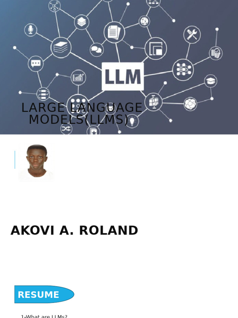 Large Language Models (LLMS) | PDF