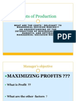 Session 1 - COSTS