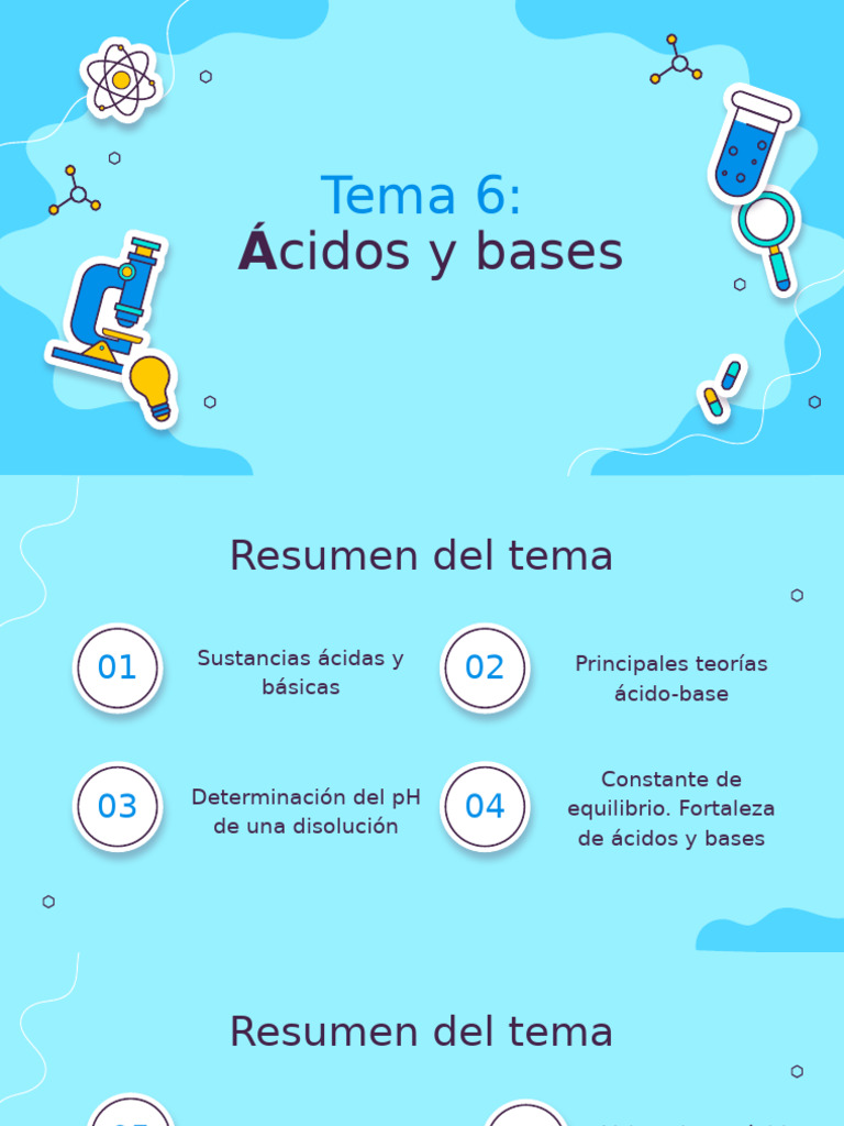 Presentación Tema 6 | PDF