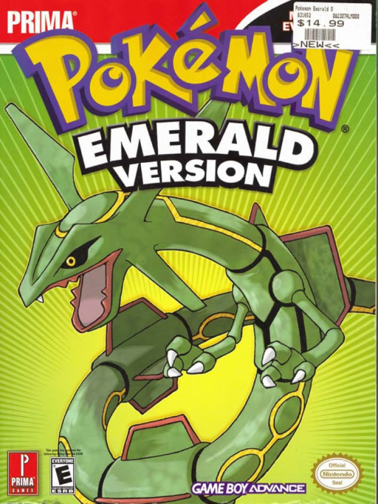 Pokemon Emerald Prima Strategy Guide - Text | PDF