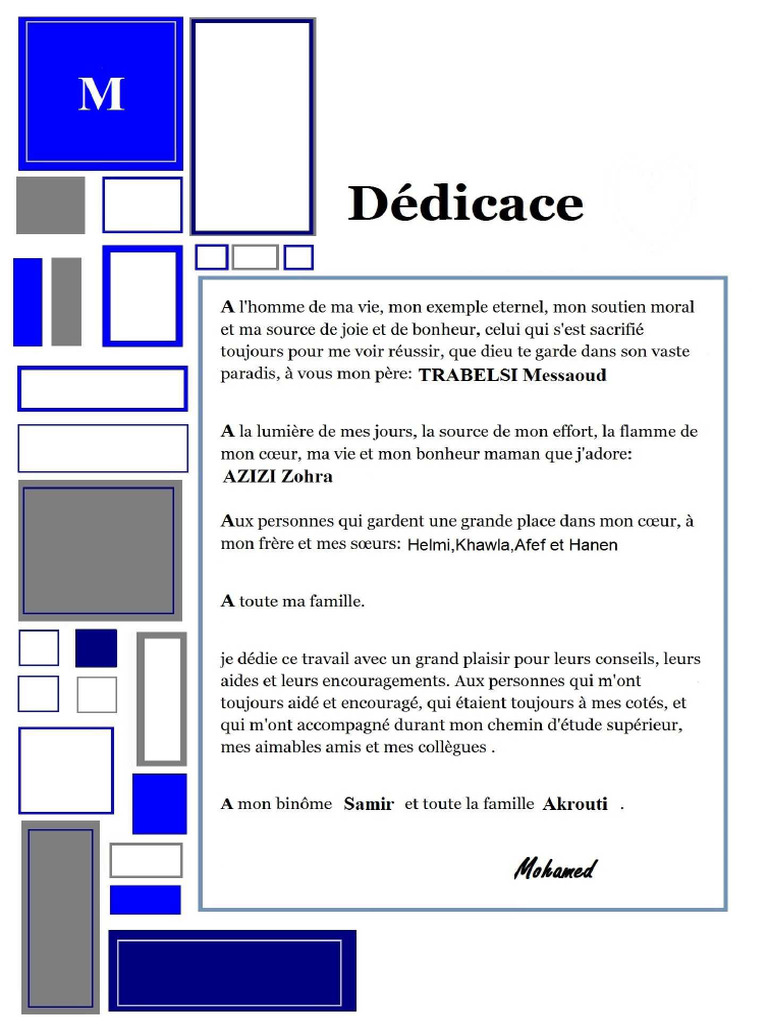 Dedicace 1 | PDF