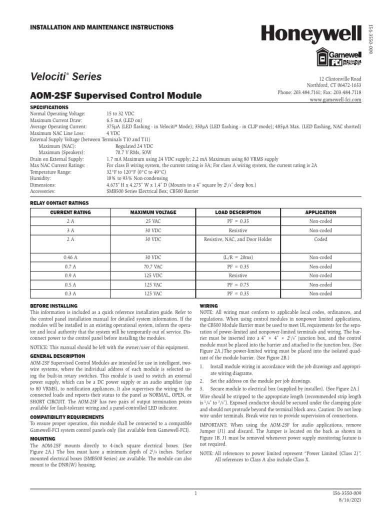 Aom 2SF | PDF