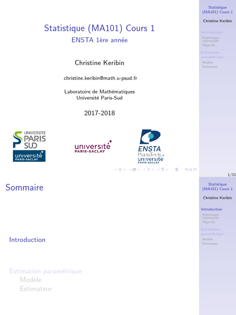 MA101 Transparents C1 | PDF