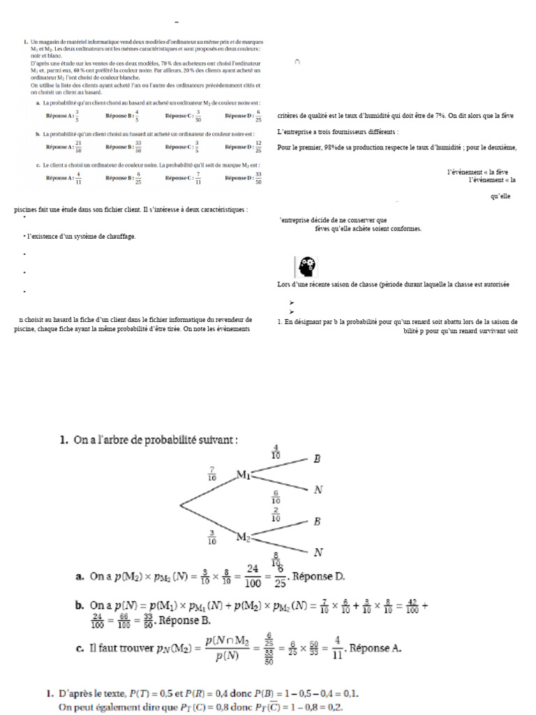 2015 Ts D E2 Proba Cond | PDF