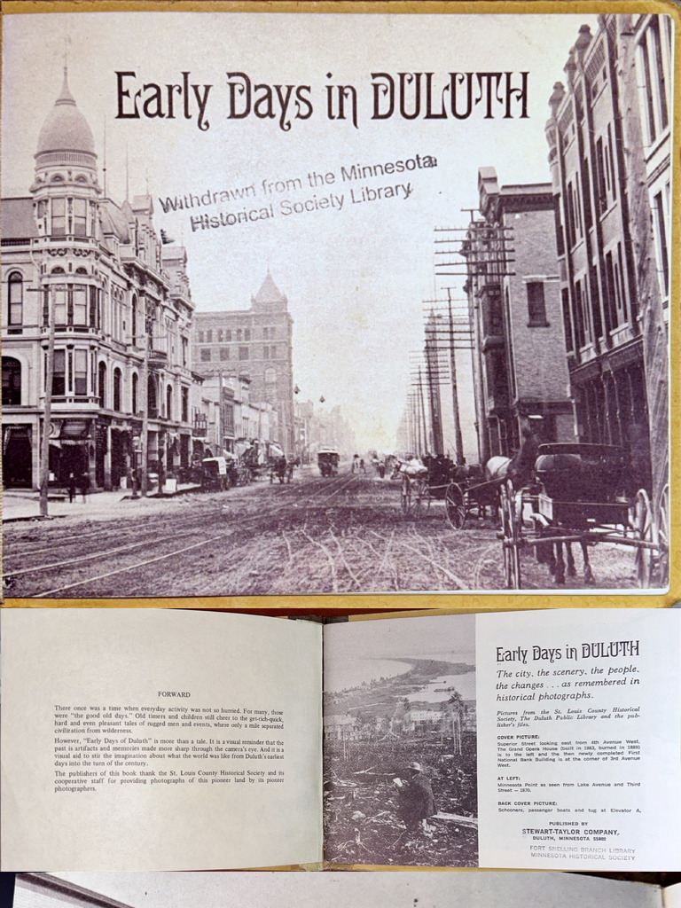 Early History of Duluth, Minnesota | PDF | Duluth