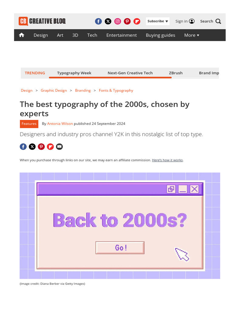 The Best Typography of The 2000 | PDF