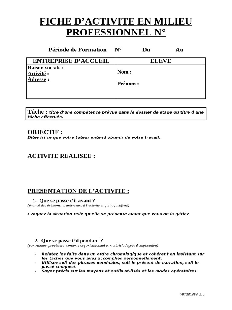 Ficheacti Explicative | PDF