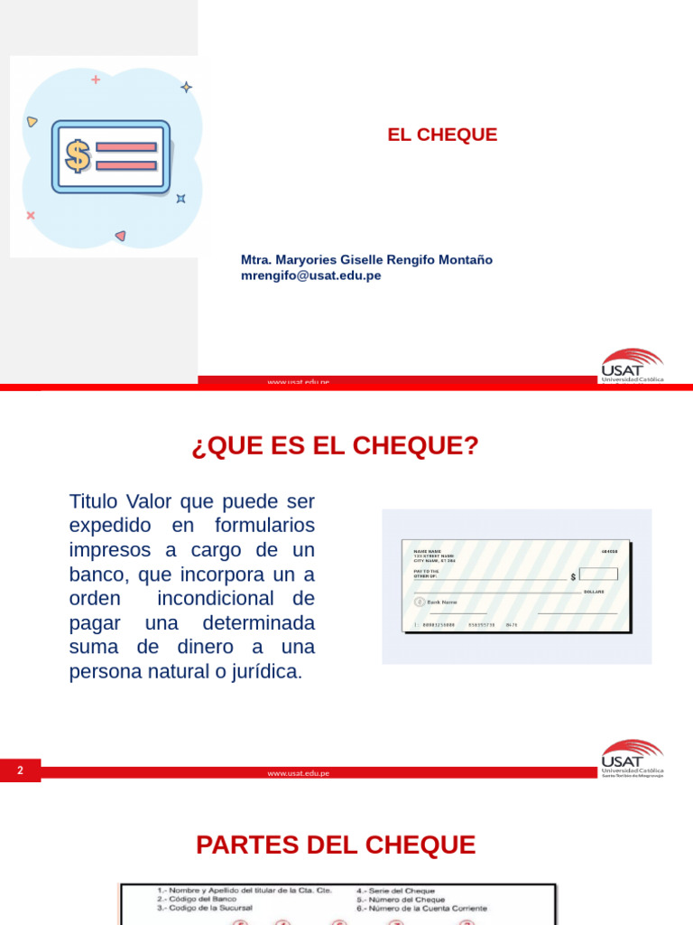 CHEQUE | PDF