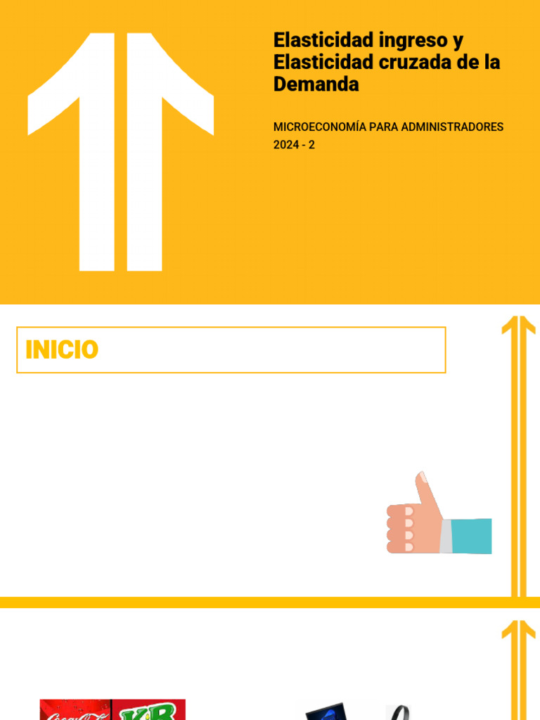 Semana 6 Elasticidad Ingreso y Elasticidad Cruzada de La Demanda | PDF