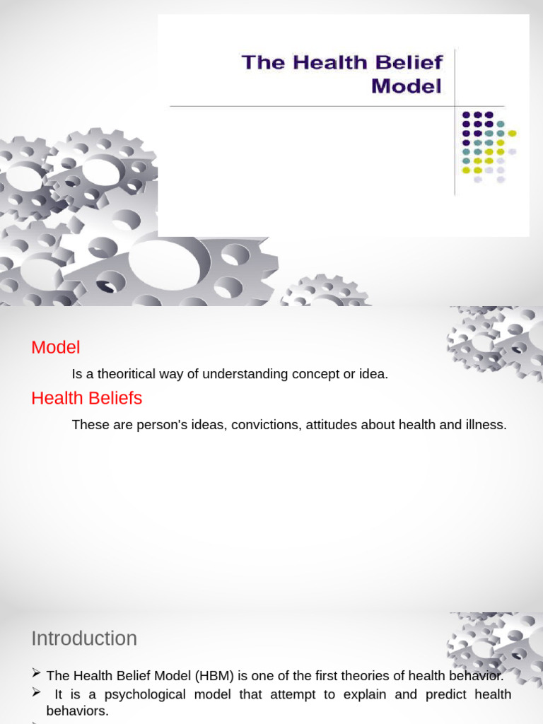 Health Belief Model | PDF