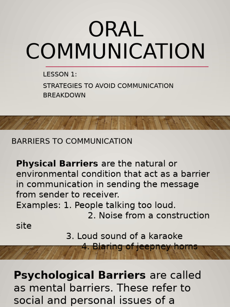 COmmunication Breakdown 2 | PDF | Communication | Nonverbal Communication
