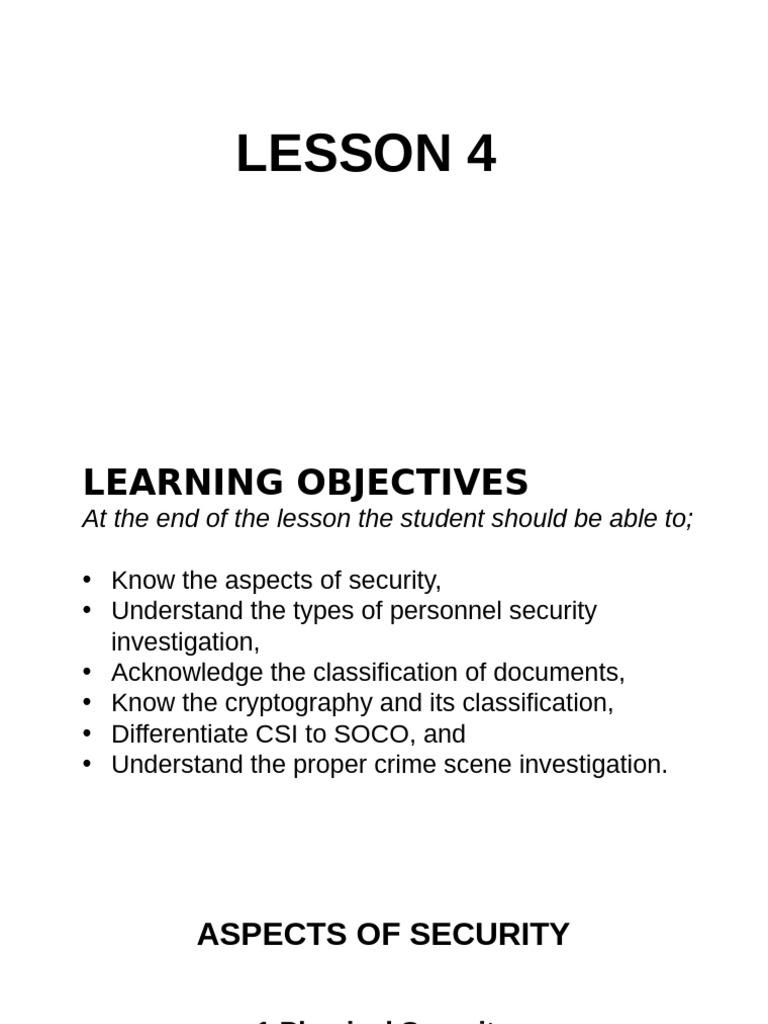 Cdi1 Lesson 4 5 g1 g2 Report | PDF