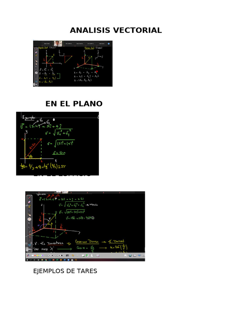 Analisis Vectorial | PDF