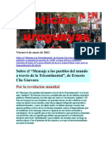 Noticias Uruguayas Viernes 6 de Enero de 2012