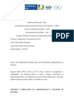 Atividade Semana 03 Gestao de Serviços e Sistema de Saúde