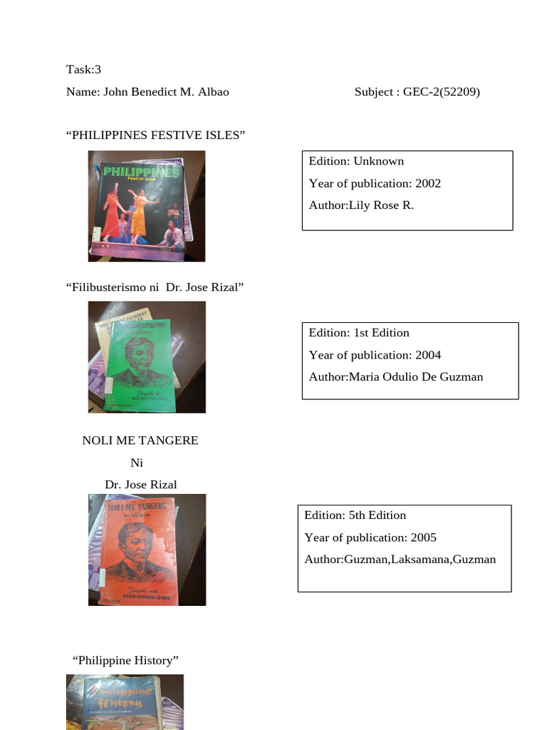 GEC 2 Activity | PDF
