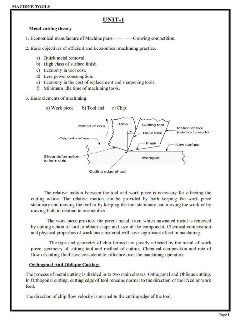 MCMT Notes - Unit 1,2,3 | PDF