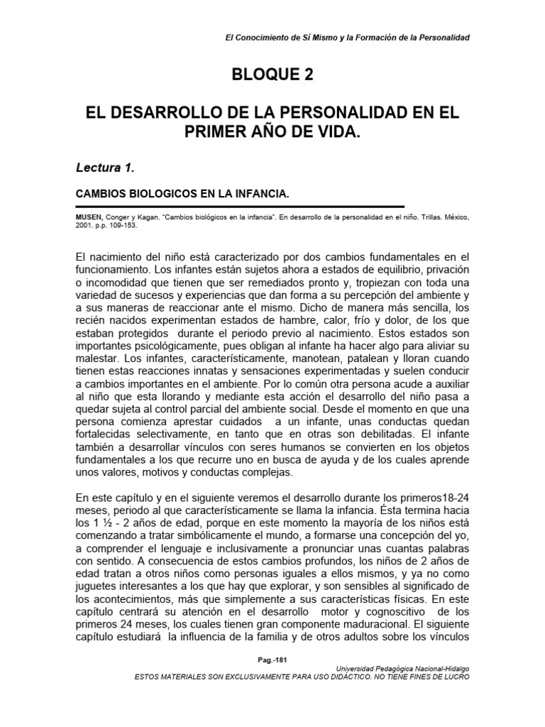 07 El Conocimiento de Si Mismo y La Formacion de La Personalidad 181 ...