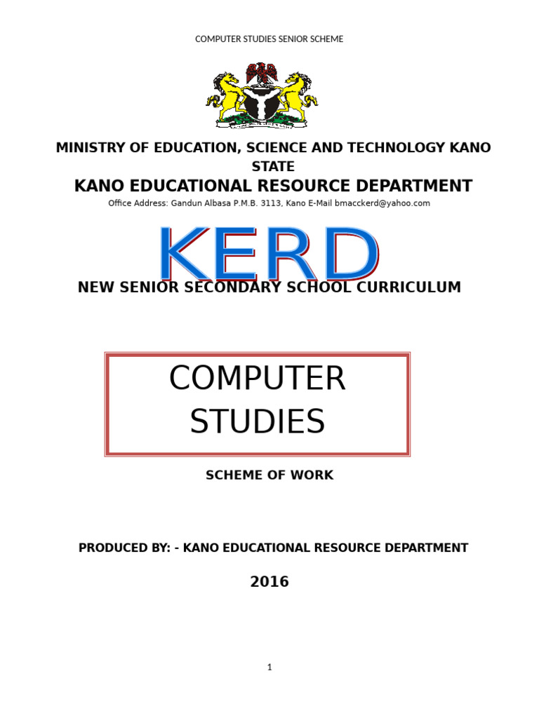 Computer Scheme Senior - 063226 | PDF