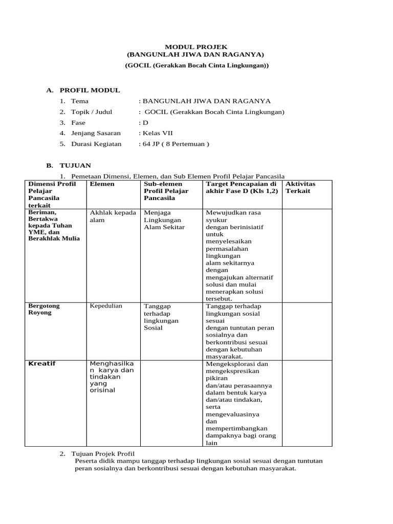 P5 Projek 3 | PDF