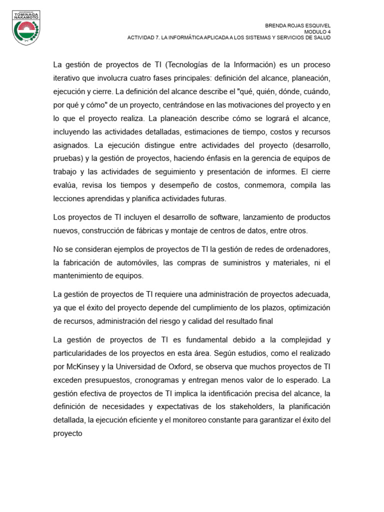 Tarea 7 Mod 4 | PDF