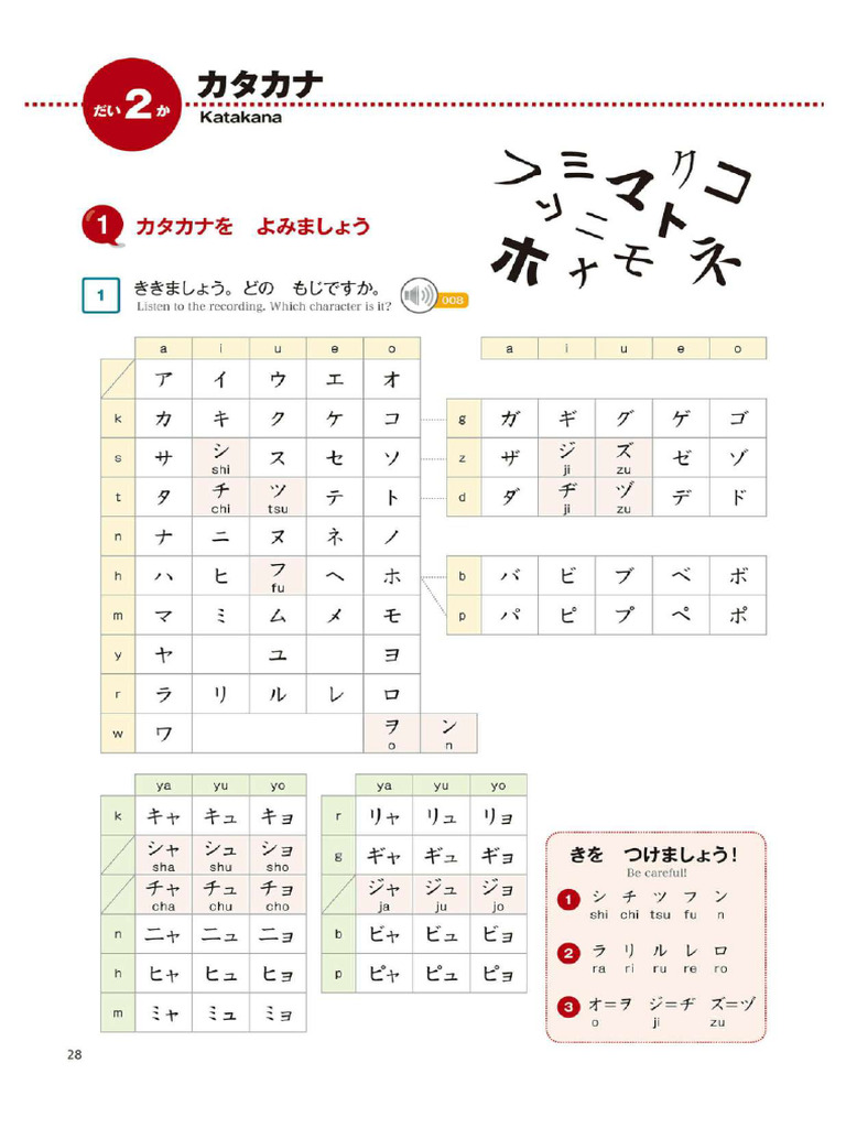 まるごと入門L02りかい カタカナ | PDF