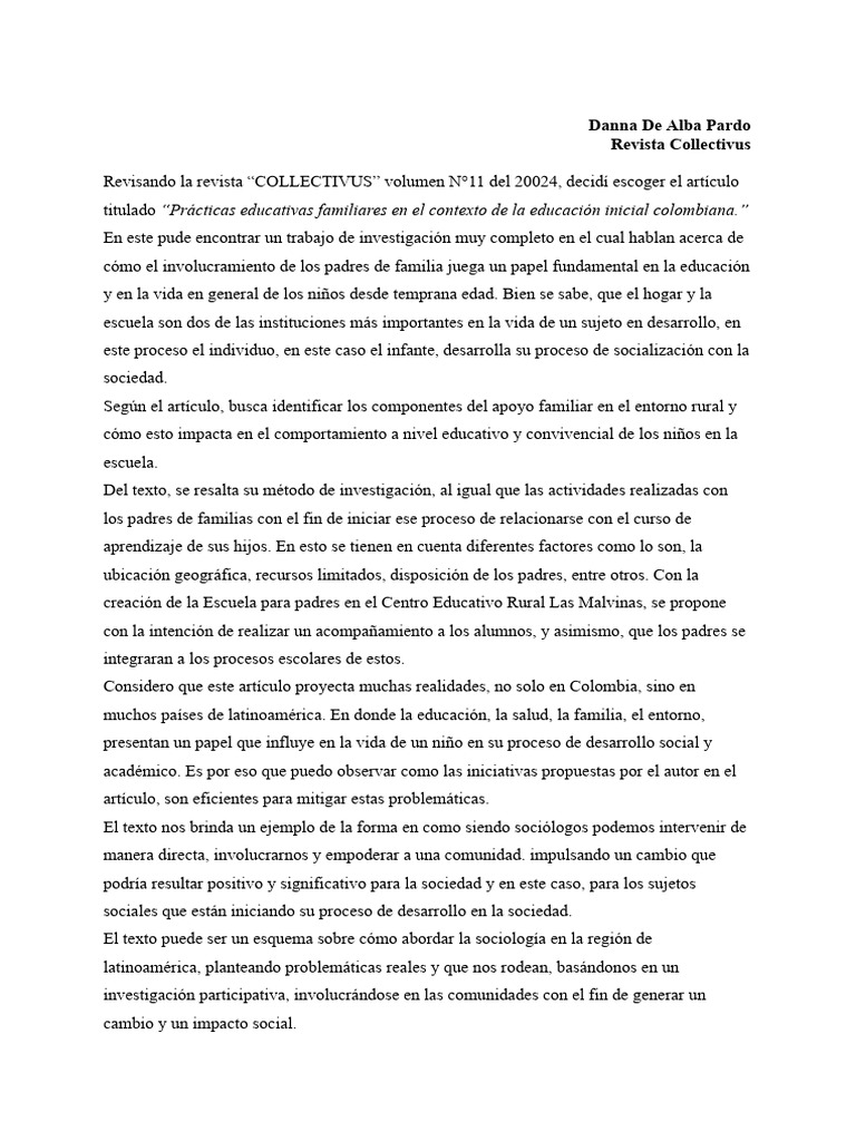 Revista Collectivus | PDF