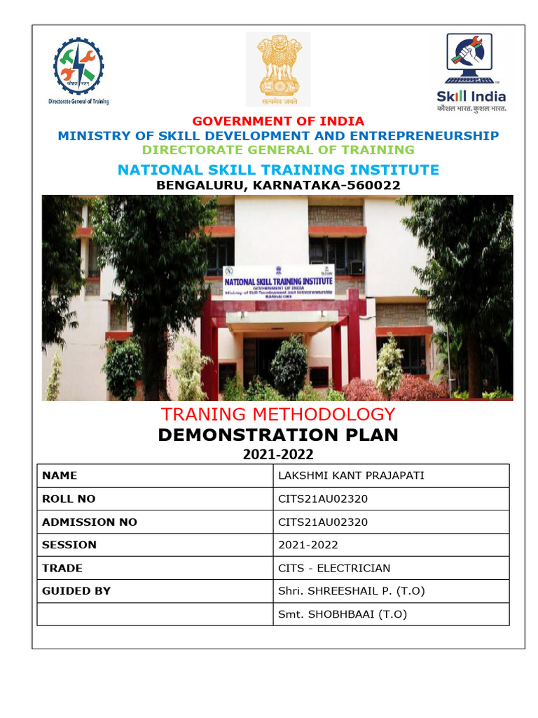 Demonstration Plan | PDF