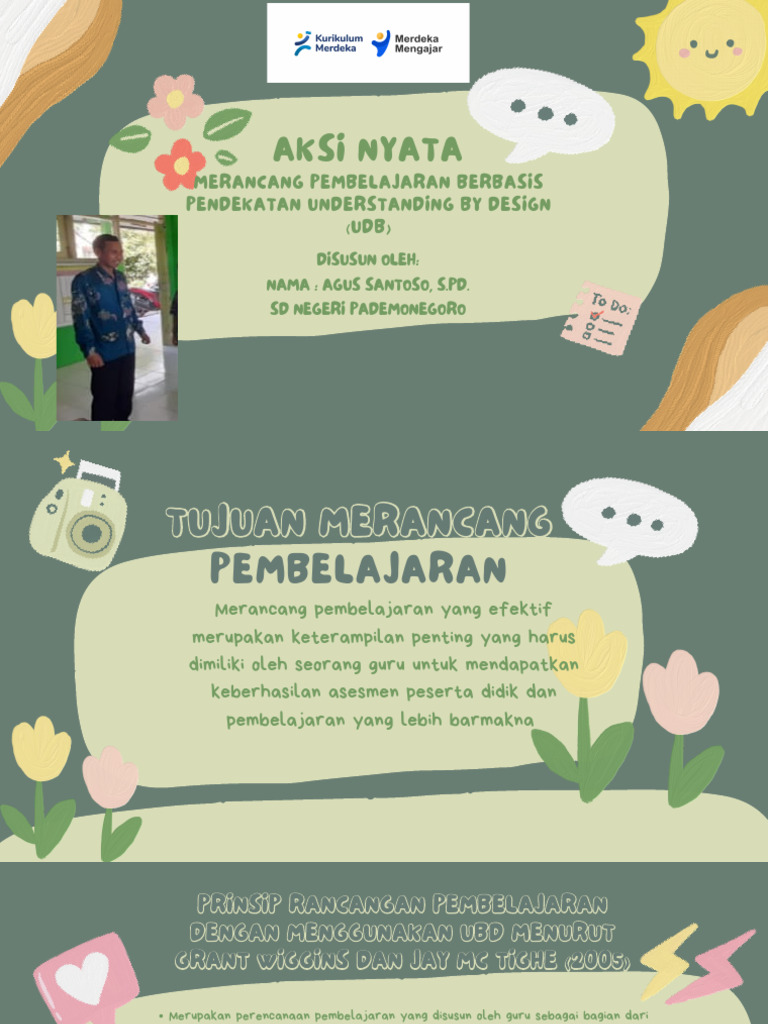 Aksi nyata pembelajaran berbasis pendekatan understanding by design pdf