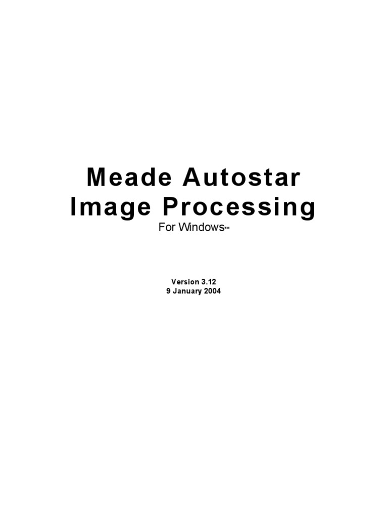 Image Processing Manual | PDF | File Format | Computing