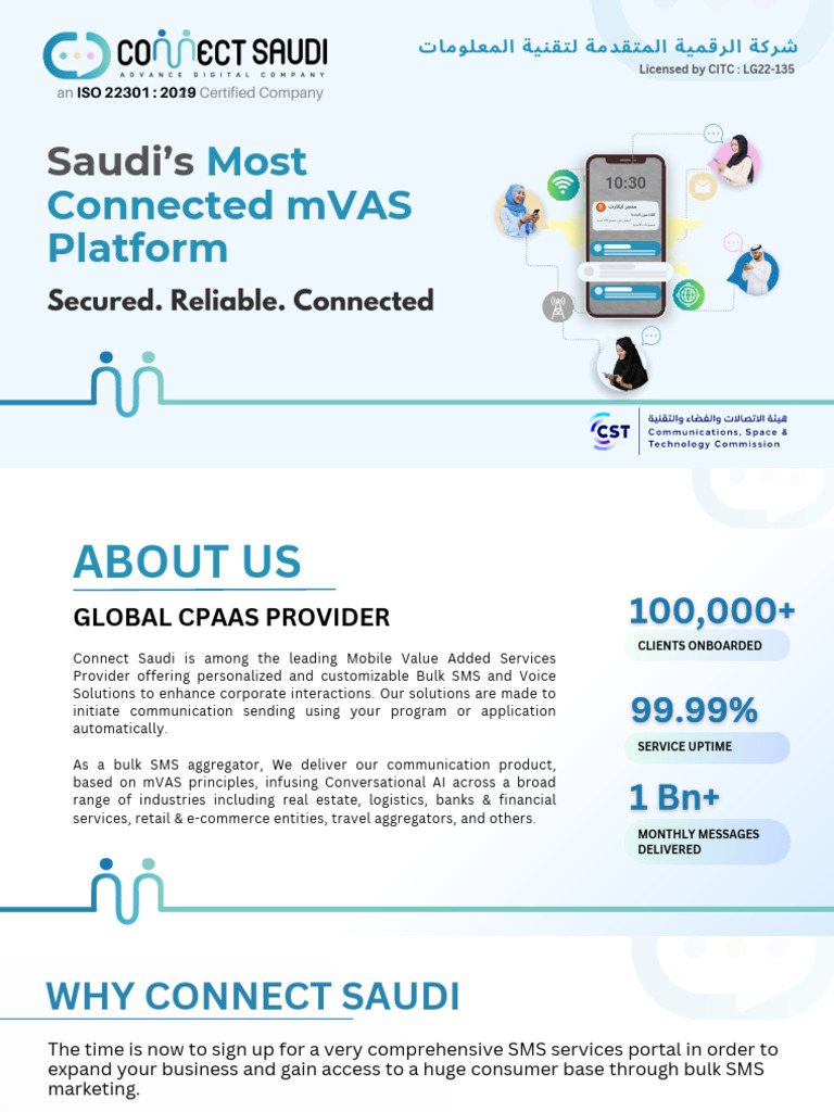 ConnectSaudi Company Profile | PDF