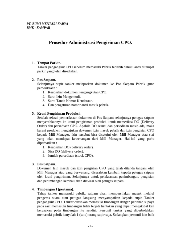 Adm. CPO | PDF