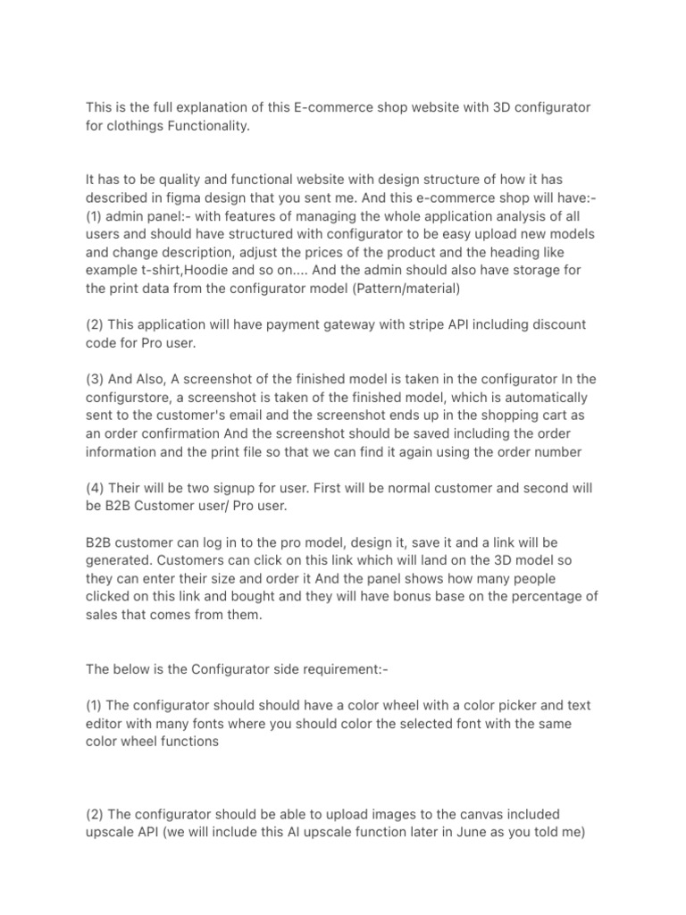 This is the full explanation of this e commerce shop website with pdf