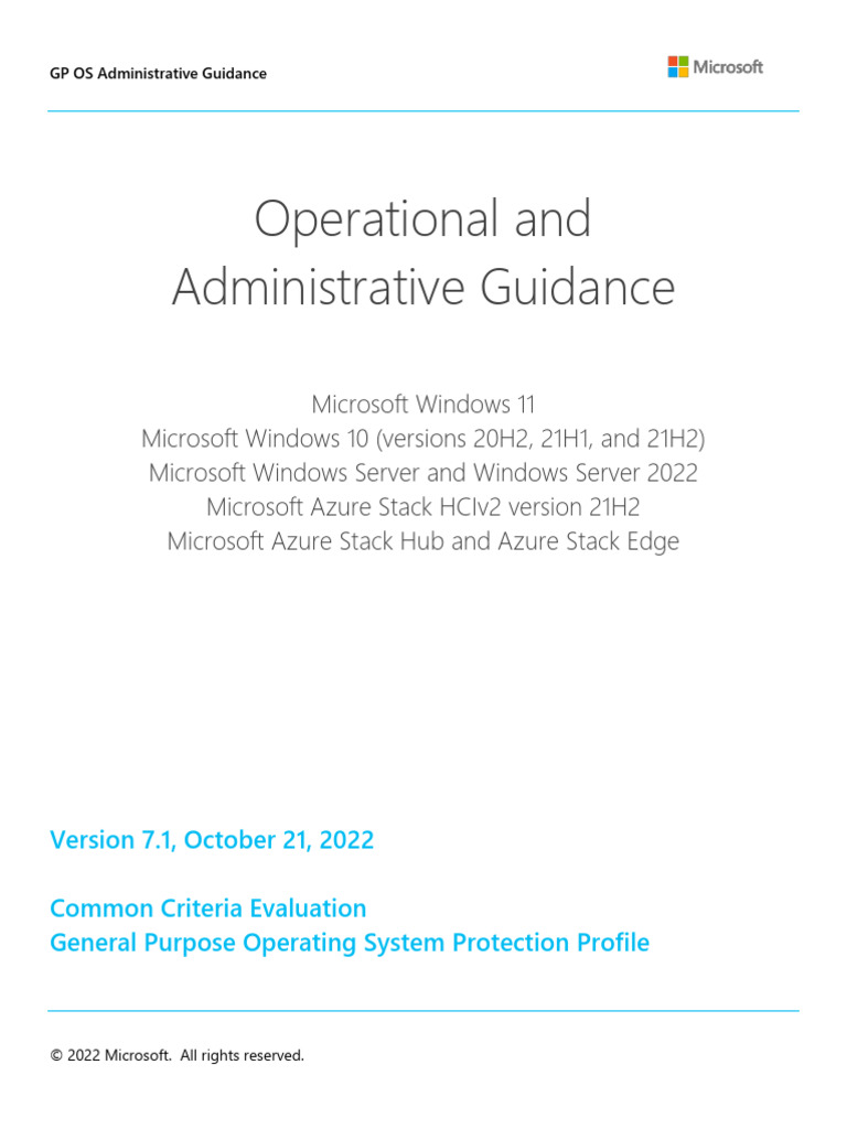 Microsoft Windows, Windows Server, Azure Stack Administrative Guide ...