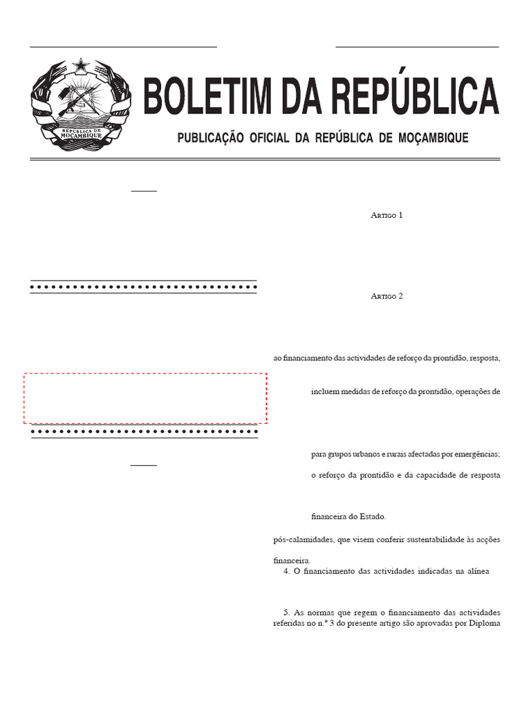 Declaração de Modelo Geral | PDF