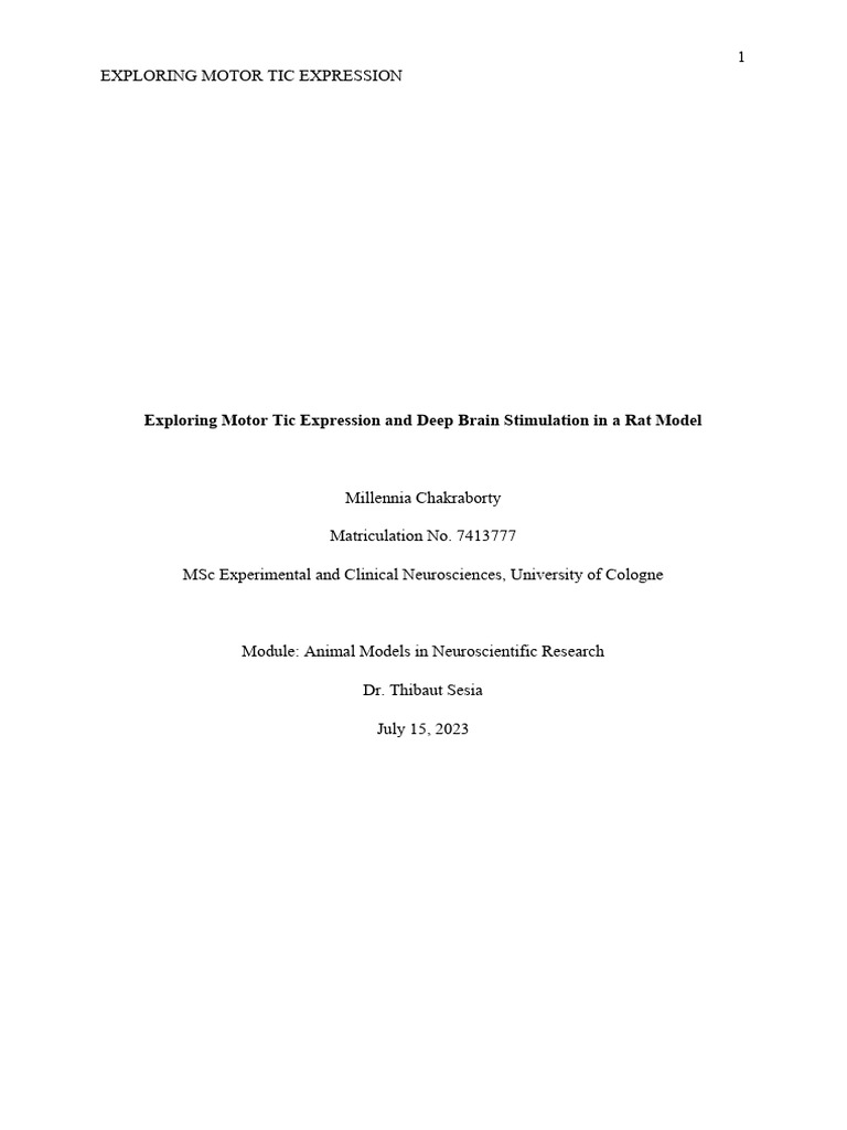 Term Paper 1 | PDF