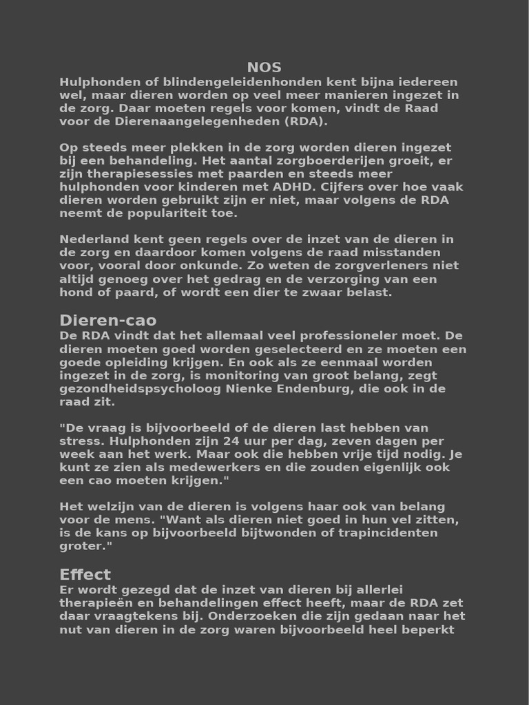 NOS Info | PDF