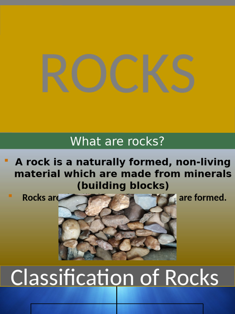 Rocks | PDF