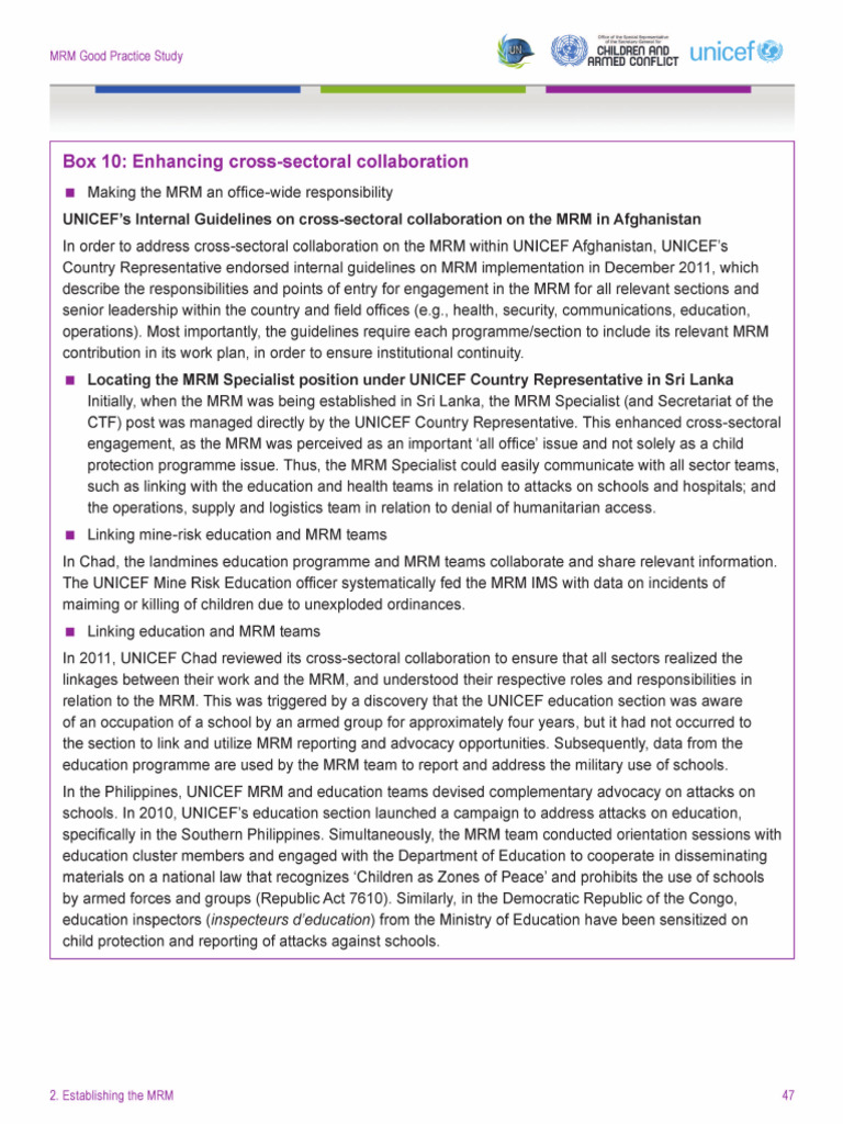 MRM Good Practice Study Page 047 | PDF
