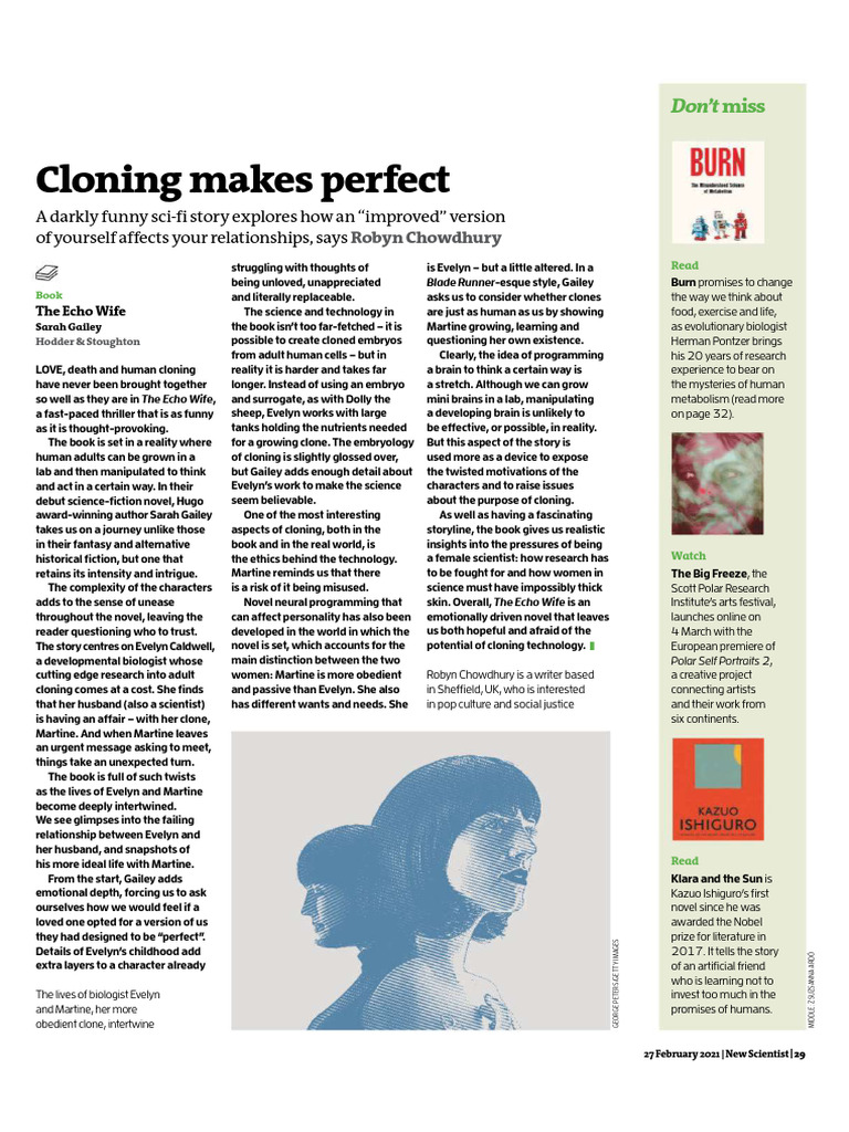 (@article - Daily) Cloning Makes Perfect | PDF