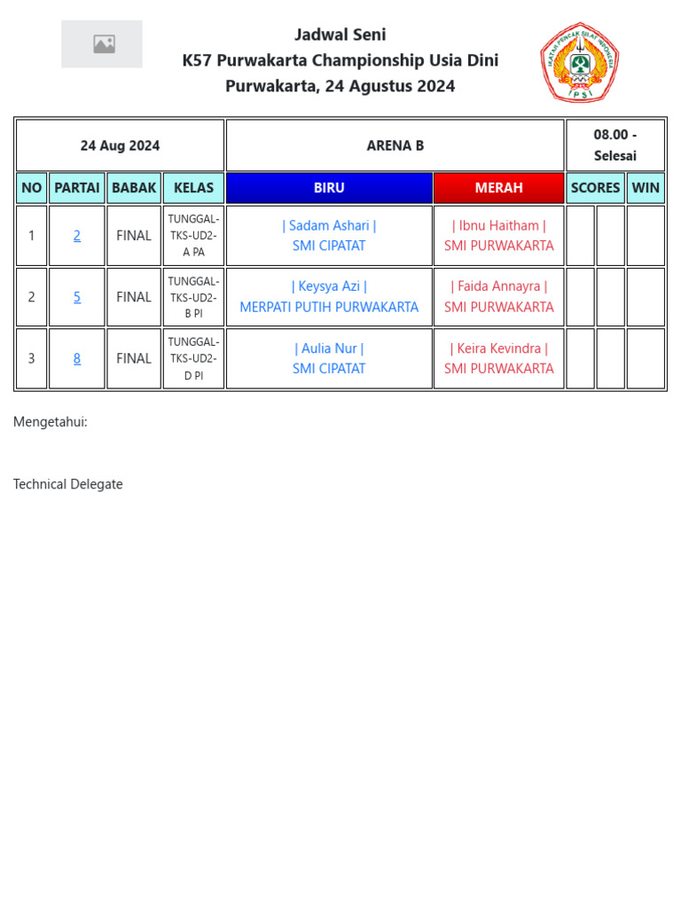 Jadwal k57 GLG B Rev | PDF