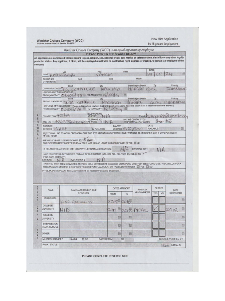 Hwingwiri vongai docs pdf