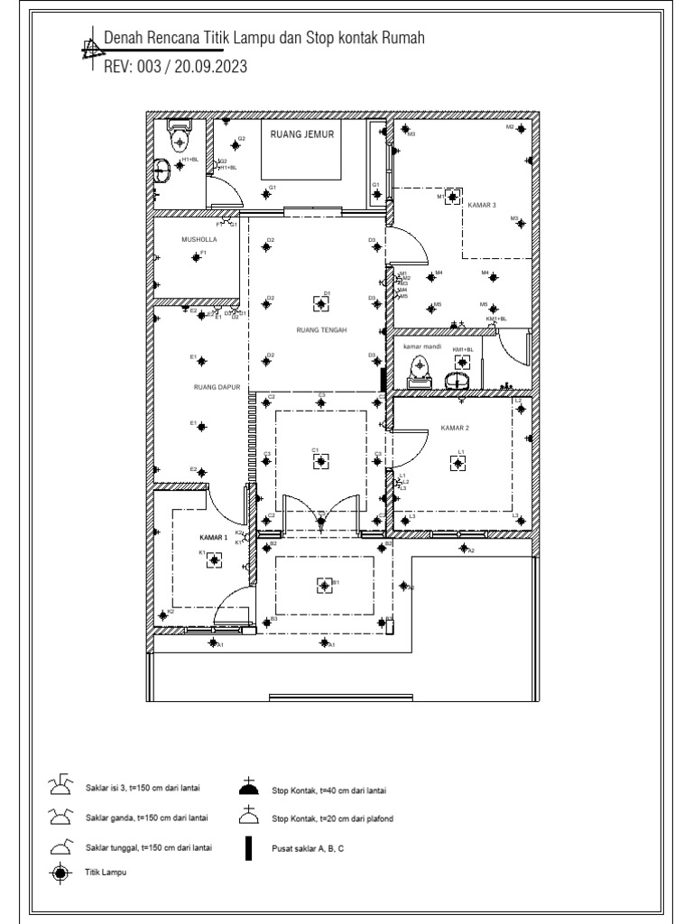 Titik Lampu Dan Saklar | PDF