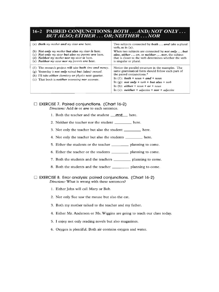 Clause Conjunction | PDF