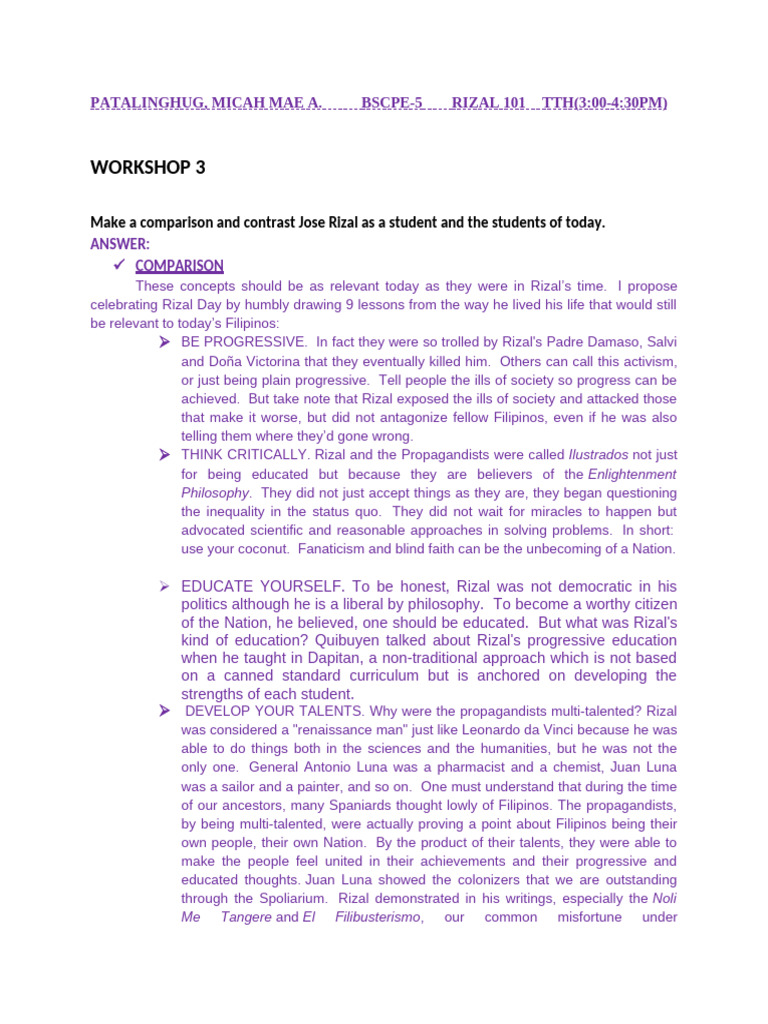 Workshop 3 | PDF