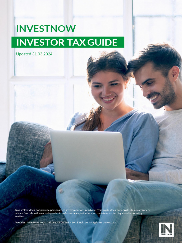 InvestNow Investor Tax Guide 2024 | PDF | Dividend | Taxes