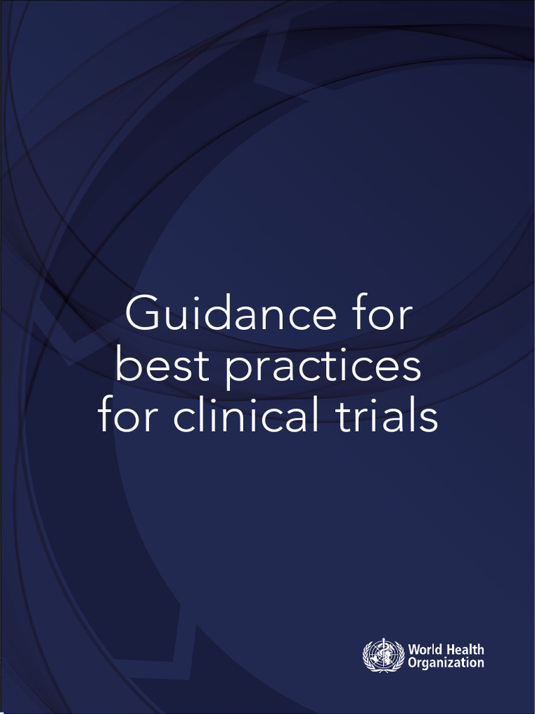 WHO Best Practices For Clinical Trials | PDF