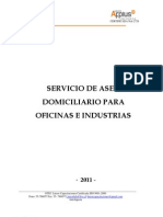 Manual Servicio de Aseo rio Para Oficinas e as