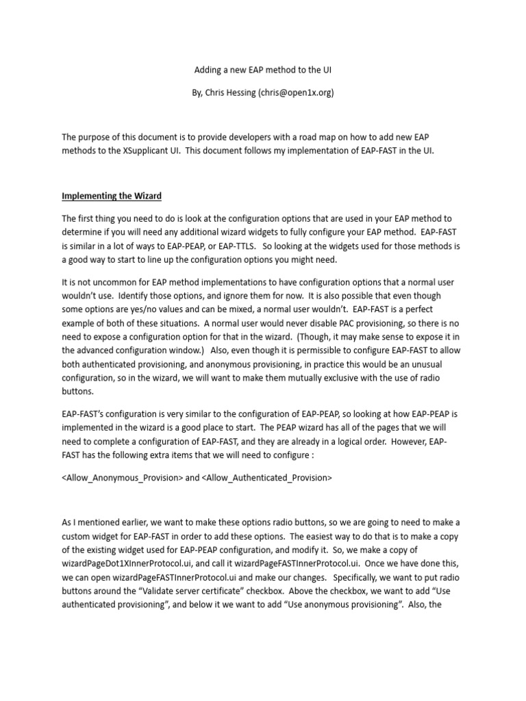 Adding a new eap method to the ui pdf