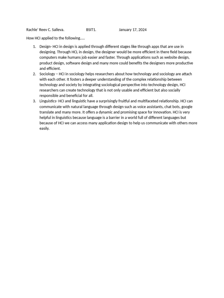 Hciapplied | PDF